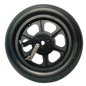 Neumático de silla de ruedas con freno